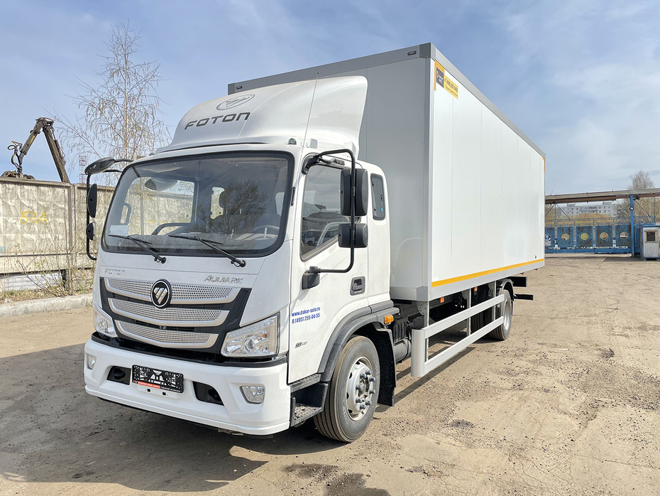 Изотермический фургон FOTON AUMARK S120 7,4×2,6×2,5